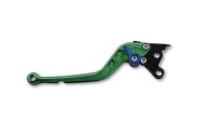 LSL Brake lever Classic R67R, green/blue, long
