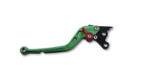 LSL Brake lever Classic R67R, green/red, long