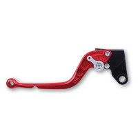 LSL Brake lever Classic R70, red/silver, long