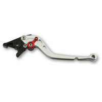 LSL Brake lever Classic R70, silver/red, long