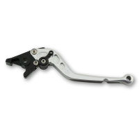 LSL Brake lever Classic R70, silver/black, long